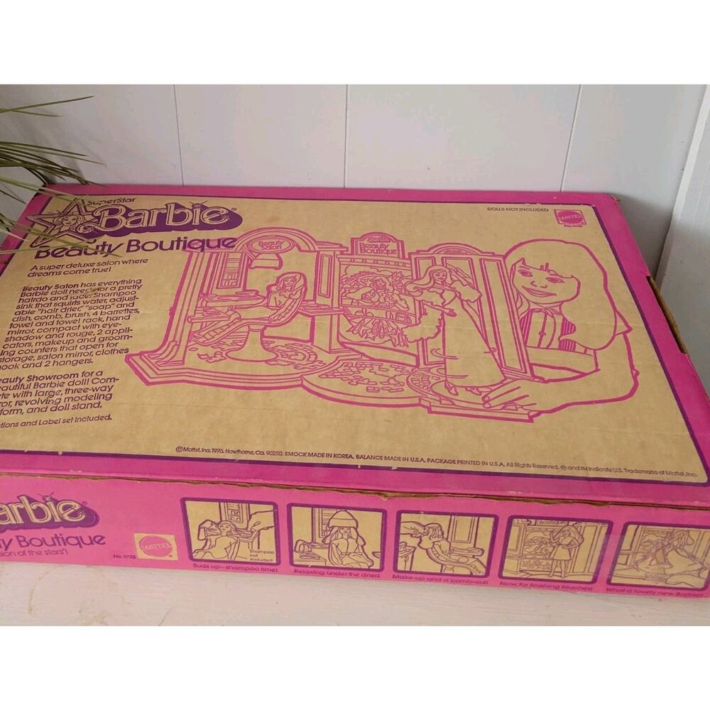 1976 Mattel Superstar Barbie Beauty Boutique w/Box NO. 9795 See Desc. - Picture 13 of 14